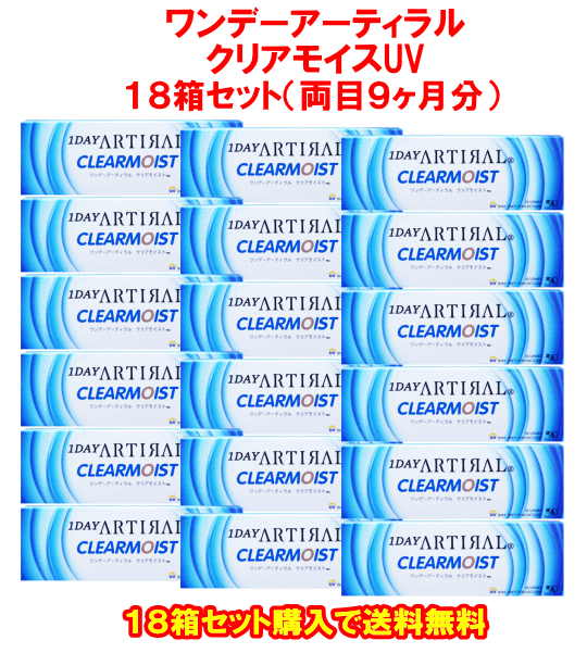 ワンデーアーティラル18箱セット