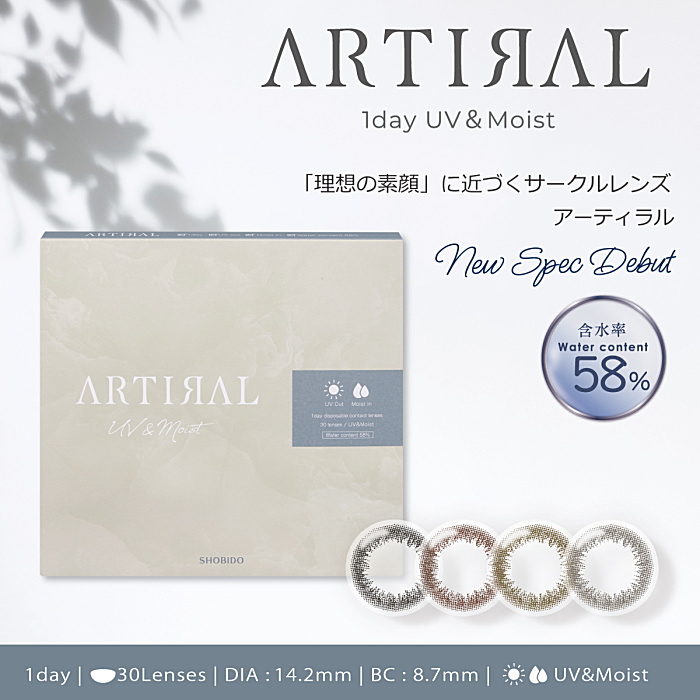アーティラルワンデーUV58