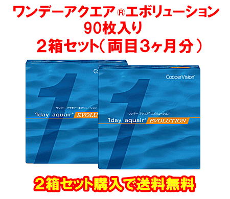 ワンデーアクエアエボリューション2箱セット