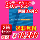 ワンデーアクエアエボリューション90枚入り2箱セット