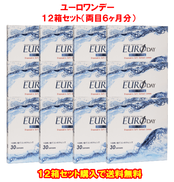 ユーロワンデー送料無料12箱セット