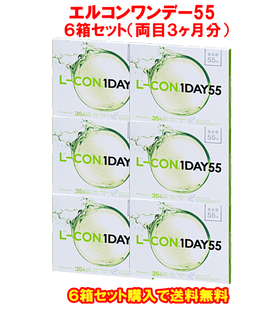 エルコンワンデー55の送料無料6箱セット