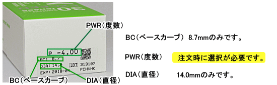 エルコンワンデーエクシードの注文データー