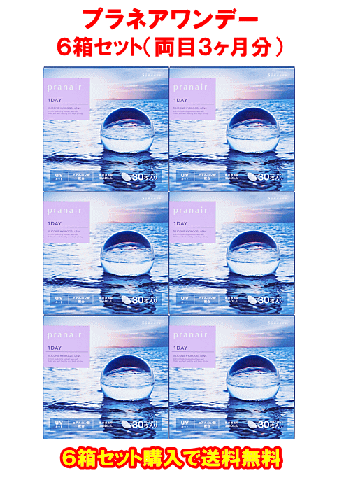 プラネアワンデー6箱セット